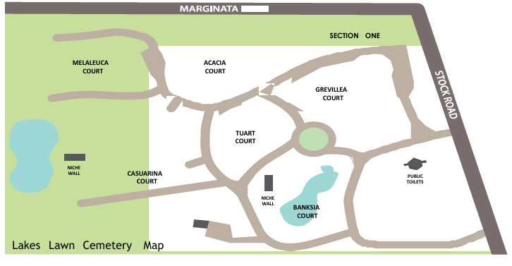 Cemetery map